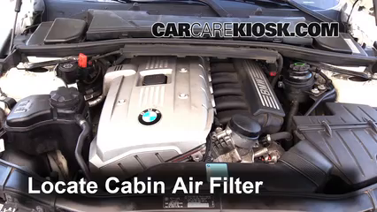 2006 BMW 325i 3.0L 6 Cyl. Air Filter (Cabin) Replace